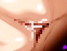 Anime / Lustful teacher in hose seduces silly student