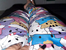 WEARING MY SILK PAJAMAS FOR THE FIRST TIME