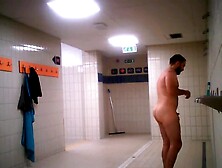 Two Men Gym Shower