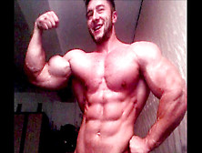 Muscle Posing Nude,  Biceps,  Veiny