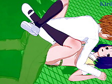 Lala Satalin Deviluke and Haruna Sairenji and Rito Yuki intense sex.  - To Love Ru Asian cartoon