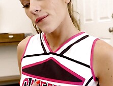 "Cheerleading Slut MacKenize Maces - Blowjob For Cash Donations"