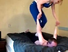 Alzena trampling her slaves back