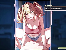 Summer Clover [ HAREM ANIME GAME ] Ep. 6 the gigantic blonde step SISTER mounts my BIG DONG at night !