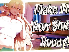 [F4M] "DON'T Call Me Bunny,  I HATE Being Bunny; I'm NOT Your Good Little Fuckbunny" ???? [Lewd ASMR]