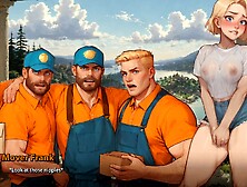 Moonripple Lake - Blonde Girlfriend Shows off Her Big Ass & Gets Pounded Hard after Getting Creampied