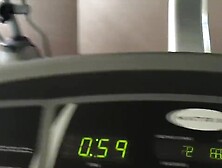 Teen Booty Workout Ends in a Creampie