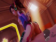 D. Va Bondage Fuck Overwatch (Blender Animation W/sound)