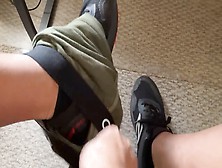 Gay No Show Socks,  Big Legs,  Sneaker Worship Hd Gay Movie