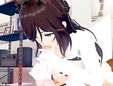 Azur Lane Atago Writing Brush Three Dimensional Anime Porn Pornography Movies - Tube8