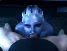 Liara T’Soni unfathomable mouth - Mass Effect (noname55)