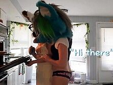 Fur Femboy Screws Sexually excited Baker And Ruins Her Taut Vagina - Berrylicious