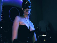 Femdom Mistress Eva Latex Leather Fetish Domination Penis Pump Facesitting Pussylingus Milf Boots