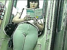 Hot Voyeur Camel Toe Spy In Metro