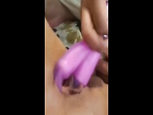 Double Penetration Vibrator Fun