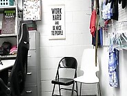 Petite thieves Dakota Burns and Mia Taylor got busted and fucked by a cop