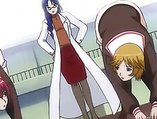 Censored adult cartoon shows Hentai girl penetrated with a big cock