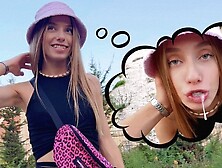 Skilled Oral Sex from Spirite Moon in Public Park Make Him Spunk in two min - Bunny Rabbits