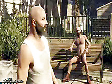 Gta5 Nude Franklin,  Michael & Trevor For Story Mode