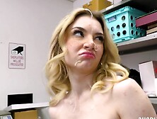 Gorgeous Demi Hawks Enjoys While Being Fucked In The Office