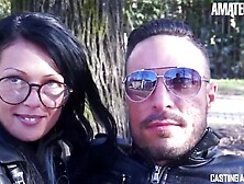 CASTING ALLA ITALIANA - (Krystal African and Julius) Italian milf