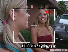 Lesbian Blonde Pigtails