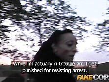 Fake Cop - Policemans big cock has women in his custody