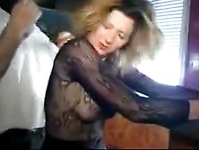 French Mature Face Slap