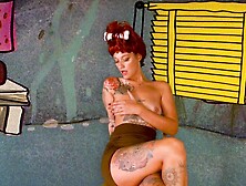 Famous Characters JOI Games - Rock Paper Scissors with Pebbles Flintstones Cosplay - Ep one