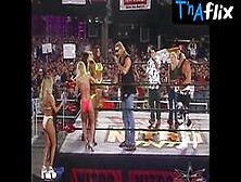 Torrie Wilson Breasts,  Bikini Scene In Wwe Smackdown!