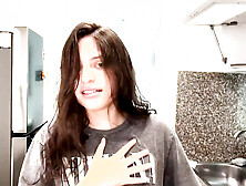 Amateur Latina Neighbor Tribbing and Wetting in Homemade Lesbian Sex