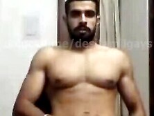 Handsome Indian Huge Cock Jerkoff