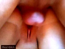 PeachBitch: Ukrainian 19 Yo Double Cumshot,  Sloppy Seconds