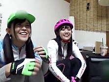 配達に来た純粋無垢な美女がナンパされて楽しい会話からおっぱい触られ始めエロムード