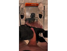 Homo lad bangs his fella's Ultraboost and cums