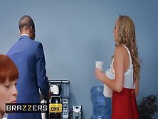 Big Tits At Work - Brett Rossi Isiah Maxwell - Boned By My