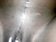 Watch the creampie squirt out her pussy in the end and mess up my camera