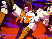 Sex Crazed Anime Slut Fucked In Every Hole By Hung Monster