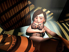 Helen Parr Fucking Secretly in the Attic