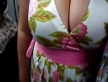 Buenos senos en el metro