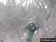 Slutty Latina Babe Fucked By Fake Border Patrol Agent