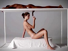 glory hole table cock milking with lisa