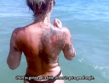 Mother I'd Like To Fuck italiana rimorchiata AL MARE e scopata forte... riprendo tutto! PORNO DIALOGHI IN ITALIANO