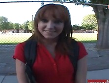 Skinny dark haired 19 Year Mature Women with small titties getting a creampie