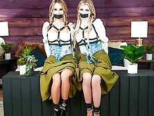 Graceful Jessie Rogers and Desiree Dulce - handjob action - Mylf Selects