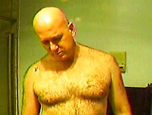 Hot blonde with great tits loves big dildo play and rid