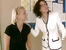 Randi Storm Teaches Student Linda James How To Fuck