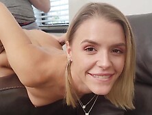 Young Blonde With Small Tits Enjoys Good Pov Fucking Like A Tramp