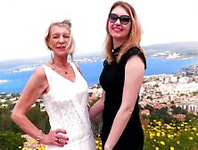Eva Delage and Lyna Jade (Edited) lesbo - blond - interview - underware - masturbation - older - sixty-nine - JacquieEtMich*l