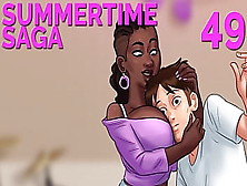 Summertime Saga #49 • Trying To Make The Busty Teacher Happy